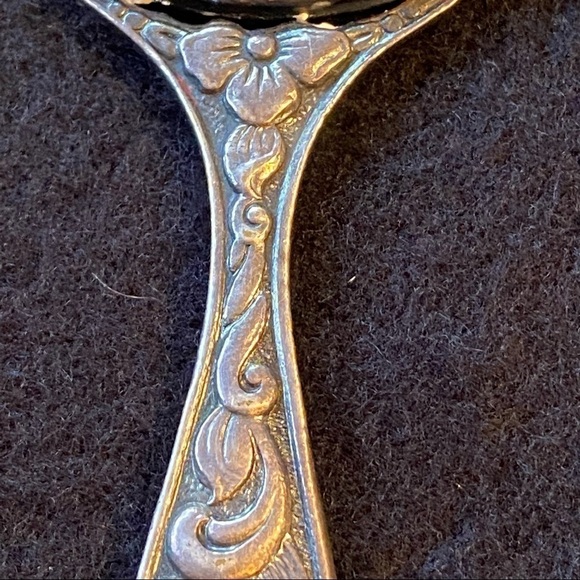 Pewter mirror - Picture 9 of 13